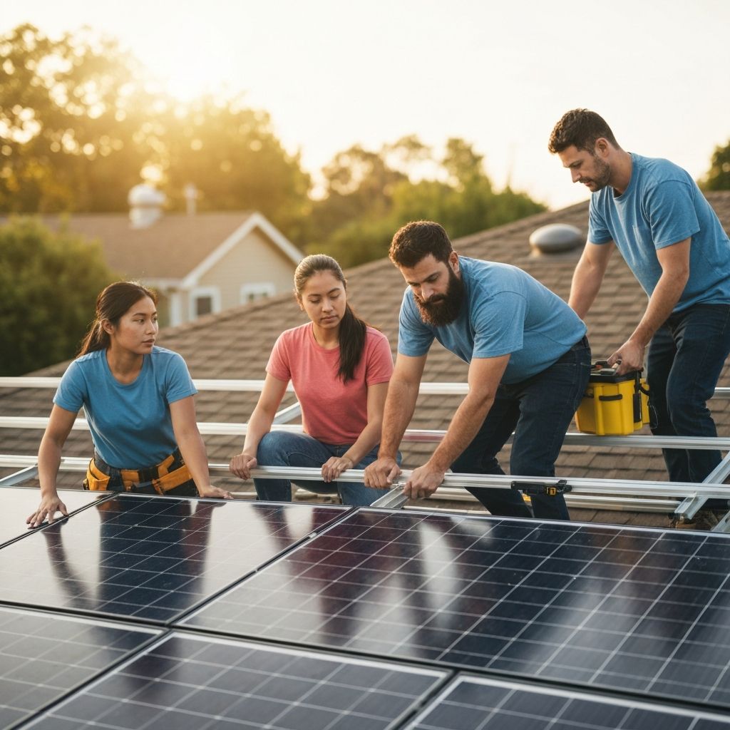 Professionelle Montage